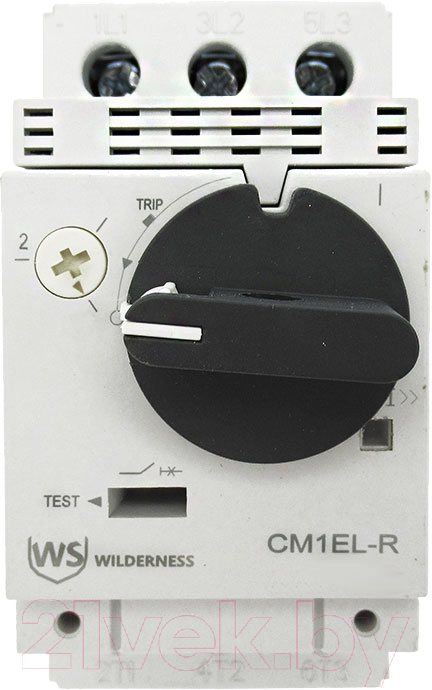 Автоматический выключатель пуска двигателя Wilderness CM1EL-R 0.1-0.16А / CM1ELR0016