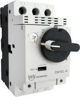 Автоматический выключатель пуска двигателя Wilderness CM1EL-R 0.1-0.16А / CM1ELR0016 - 