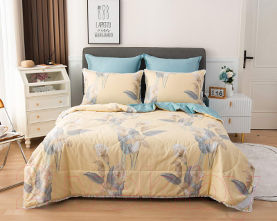 Комплект постельного белья с одеялом Sofi de Marko Бернадетт №57 1.6 / Кт-1.6-Бт57