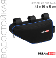 Сумка велосипедная Dream Bike 10276995 (черный/синий) - 