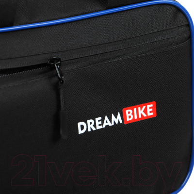 Сумка велосипедная Dream Bike 10276995 (черный/синий)