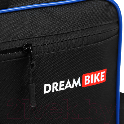 Сумка велосипедная Dream Bike 10276991 (черный/синий)