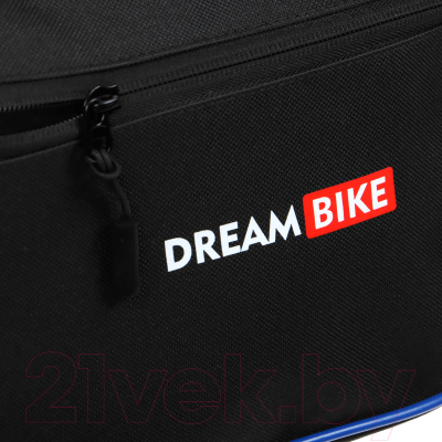 Сумка велосипедная Dream Bike 10276993 (черный/синий)