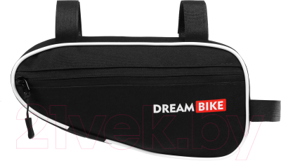 Сумка велосипедная Dream Bike 10276989 (черный/белый)