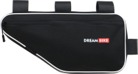 Сумка велосипедная Dream Bike 10276994 (черный/белый) - 