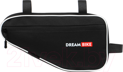 Сумка велосипедная Dream Bike 10276992 (черный/белый)