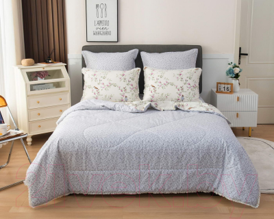 Комплект постельного белья с одеялом Sofi de Marko Бернадетт №54 1.6 / Кт-1.6-Бт54