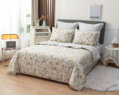 Комплект постельного белья с одеялом Sofi de Marko Бернадетт №53 1.6 / Кт-1.6-Бт53