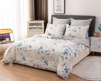 Комплект постельного белья с одеялом Sofi de Marko Бернадетт №52 1.6 / Кт-1.6-Бт52