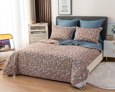 Комплект постельного белья с одеялом Sofi de Marko Бернадетт №51 1.6 / Кт-1.6-Бт51
