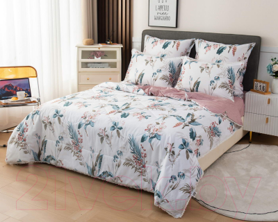 Комплект постельного белья с одеялом Sofi de Marko Бернадетт №44 1.6 / Кт-1.6-Бт44