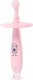 Зубная щетка для новорожденных BabyOno С фиксатором / 551/02 (розовый) - 