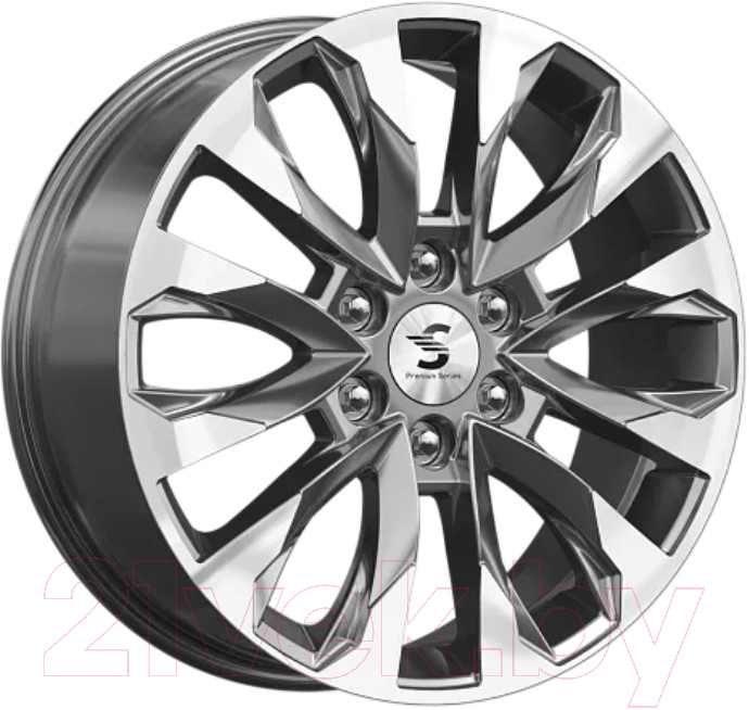 Литой диск SKAD Premium КР007 Haval H9 20x8" 6x139.7мм DIA 75.1мм ET 42мм (Diamond Gloss Graphite)