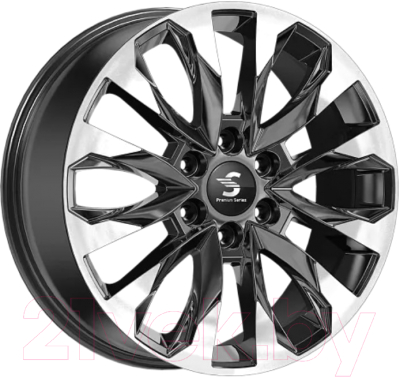 Литой диск K&K Premium КР007 Pajero Sport 20x8" 6x139.7мм DIA 67.1мм ET 38мм (Diamond Quartz)