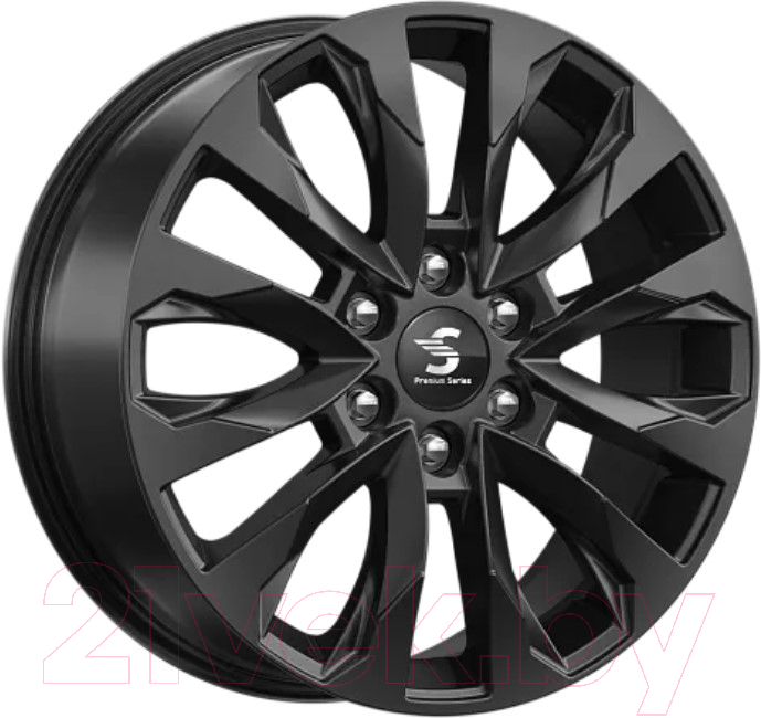 Литой диск SKAD Premium КР007 Pajero Sport 20x8" 6x139.7мм DIA 67.1мм ET 38мм (Fury Black)