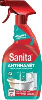 Чистящее средство для ванной комнаты SANITA Антиналет и Антиржавчина (500мл) - 
