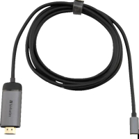 Кабель Verbatim V USB-C - HDMI U3.1G1/HDMI / 49144 (1.5м) - 