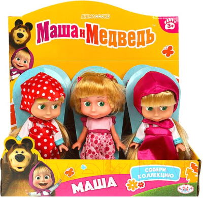 Кукла Карапуз Маша и Медведь в конверте / DSP83030WOSP23 