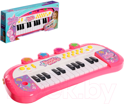 Музыкальная игрушка Sima-Land Синтезатор. Юная пианистка MY66311G-S / 9924878