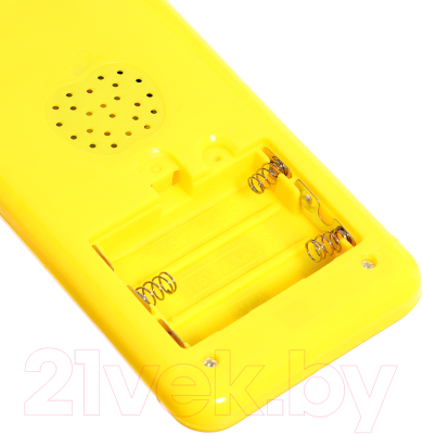 Развивающая игрушка Zabiaka Телефончик. Однажды в сказке / 10111269 (желтый)
