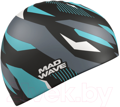 Шапочка для плавания Mad Wave Stripes