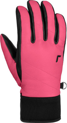 Перчатки лыжные Reusch Juliette / 6331122-3686 (р-р 7, Pink/Black) -