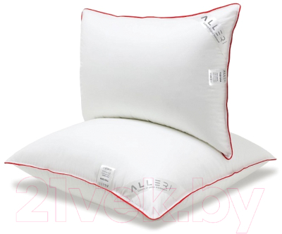 Подушка для сна Alleri Bio-Пух white gold-line 50x70 (лебяжий пух высший сорт)