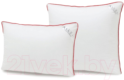 Подушка для сна Alleri Bio-Пух white gold-line 70x70 (лебяжий пух высший сорт)