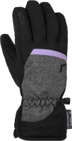 Перчатки лыжные Reusch Coral R-Tex XT / 6331229-7890 (р-р 8, Black/Black Melange/Wist) -