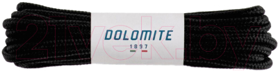 Шнурки для обуви Dolomite DOL Laces 54 High / 270273-0119 (170см, черный)