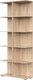 Стеллаж НК Мебель Qwant СТ-3 / 71339836 (дуб сонома) - 