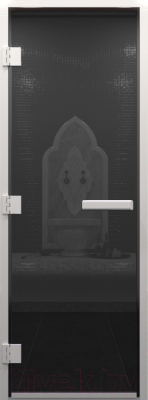 Стеклянная дверь для бани/сауны Doorwood Хамам без нижнего порога 71x200 / DW03518