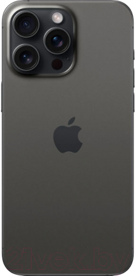 Смартфон Apple iPhone 15 Pro Max 256GB / A3106 (черный титан)