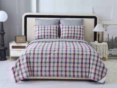 Комплект постельного белья с одеялом Sofi de Marko Ришелье №17 Евро / Кт-Евро-Р17
