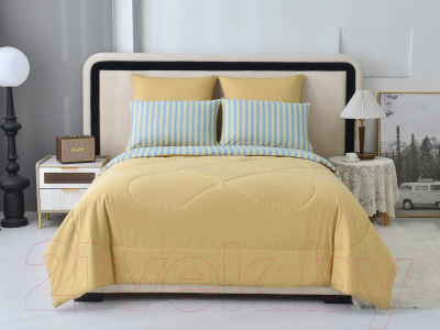 Комплект постельного белья с одеялом Sofi de Marko Ришелье №14 Евро / Кт-Евро-Р14