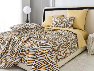 Комплект постельного белья с одеялом Sofi de Marko Ришелье №15 7Е / Кт-7Е-Р15