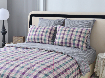 Комплект постельного белья с одеялом Sofi de Marko Ришелье №18 7Е / Кт-7Е-Р18