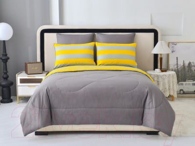 Комплект постельного белья с одеялом Sofi de Marko Ришелье №22 7Е / Кт-7Е-Р22