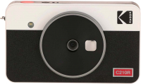 Фотоаппарат с мгновенной печатью Kodak Mini Shot 2 C210R (черный/белый) - 
