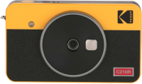 Фотоаппарат с мгновенной печатью Kodak C210R (желтый) - 