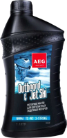 Моторное масло AEG Powertools Outboard&JetSki 2Т Oil NMMA TC-W3 / 33324 (1л) - 