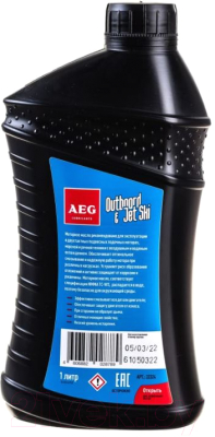 Моторное масло AEG Powertools Outboard&JetSki 2Т Oil NMMA TC-W3 / 33324 (1л)