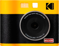 Фотоаппарат с мгновенной печатью Kodak MS300Y (желтый) - 