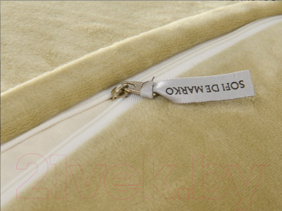 Комплект постельного белья с одеялом Sofi de Marko Энрике 7Е / Кт-7Е-Эн4 (олива)