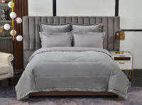 Комплект постельного белья с одеялом Sofi de Marko Энрике 1.6 / Кт-1.6-Эн2 (серый) - 