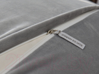 Комплект постельного белья с одеялом Sofi de Marko Энрике 1.6 / Кт-1.6-Эн2 (серый)