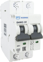 Выключатель автоматический Wilderness DAW2-10 2P 10A C 10kA / DAW2-10-2-C010 - 