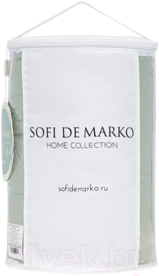 Одеяло Sofi de Marko Premium Mako 220х240 / Од-Пм-бр-220х240 (бирюзовый)