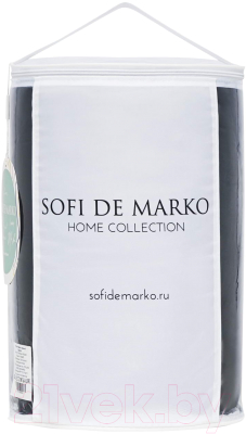 Одеяло Sofi de Marko Premium Mako 220х240 / Од-Пм-чр-220х240 (черный)