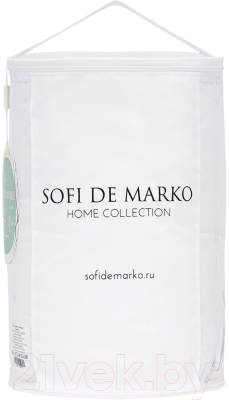 Одеяло Sofi de Marko Premium Mako 220х240 / Од-Пм-бел-220х240 (белый)
